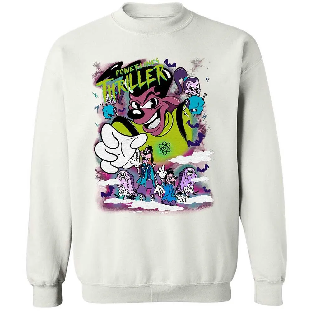 Vintage Pop Cartoon Horror Mashup - White - 18
