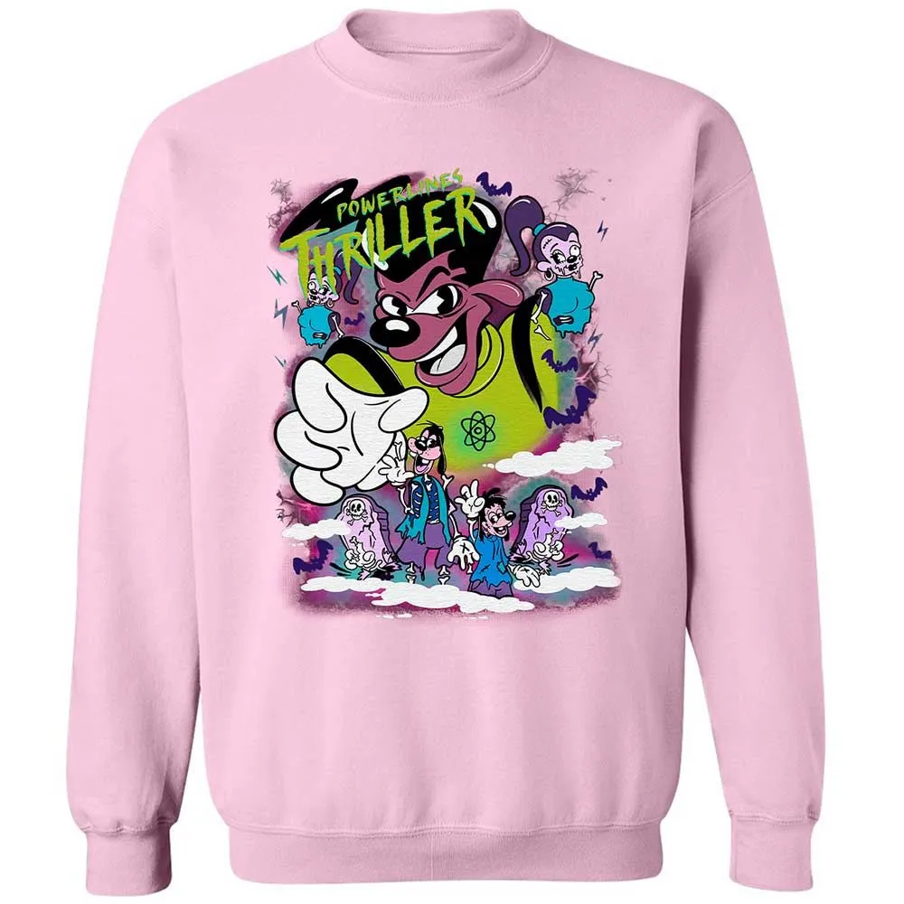Vintage Pop Cartoon Horror Mashup - Light Pink - 19