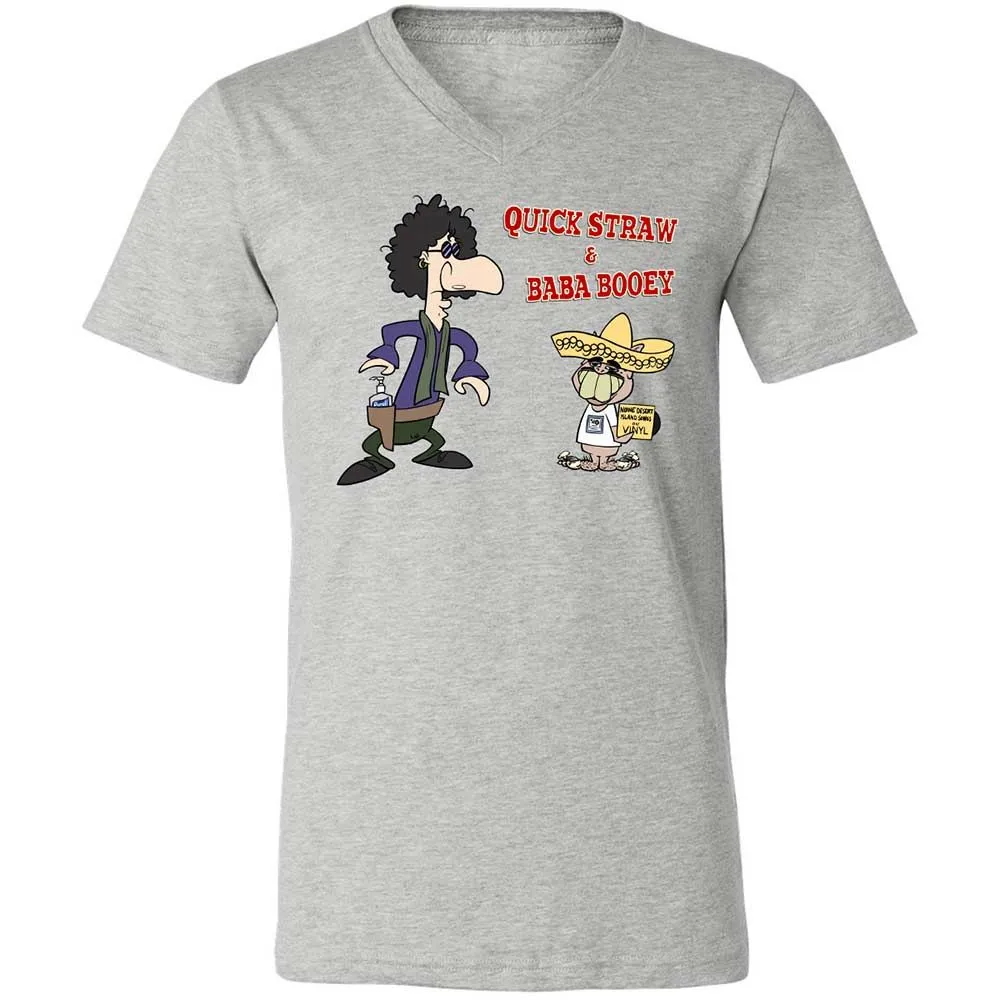 Quick Straw & Baba Booey - Athletic Heather - 2