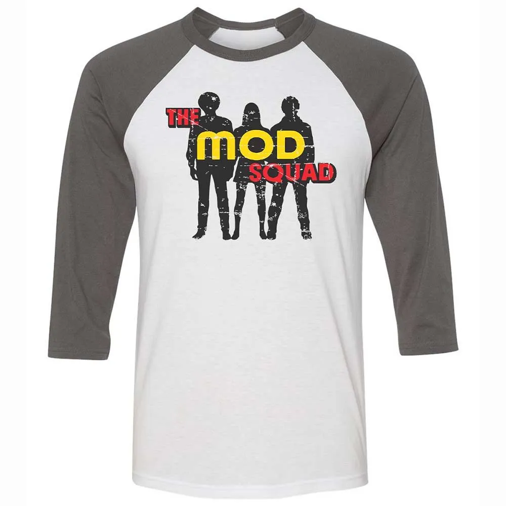 Unisex 3/4 Baseball Tee - C11N9ERS - White/Asphalt - 2