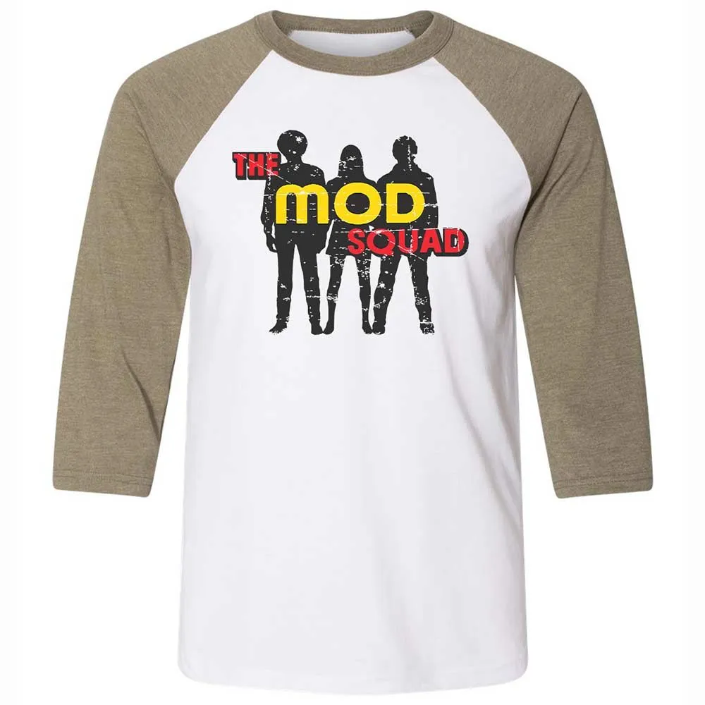 Unisex 3/4 Baseball Tee - C11N9ERS - White/Heather Olive - 4