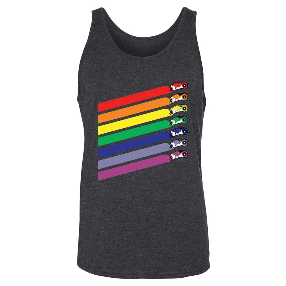 Race The Rainbow - Dark Grey Heather - 5
