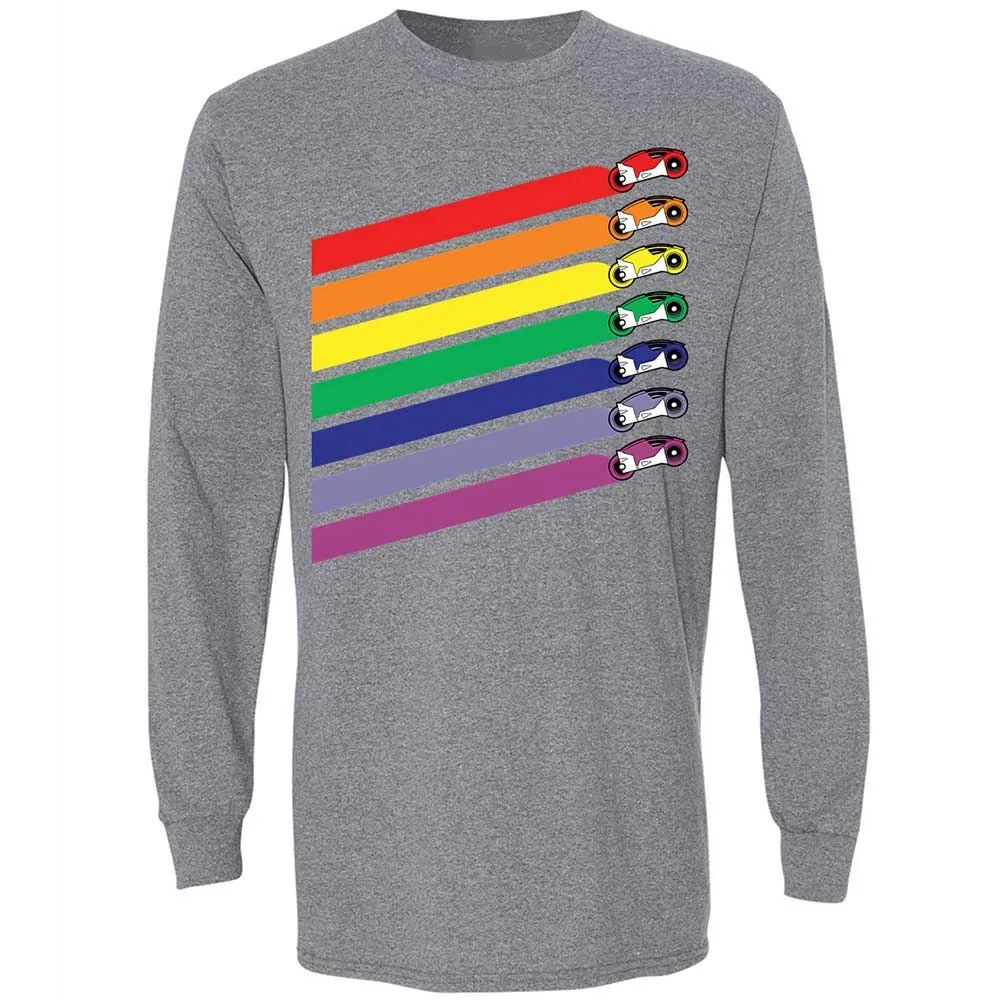 Race The Rainbow - Graphite Heather - 8