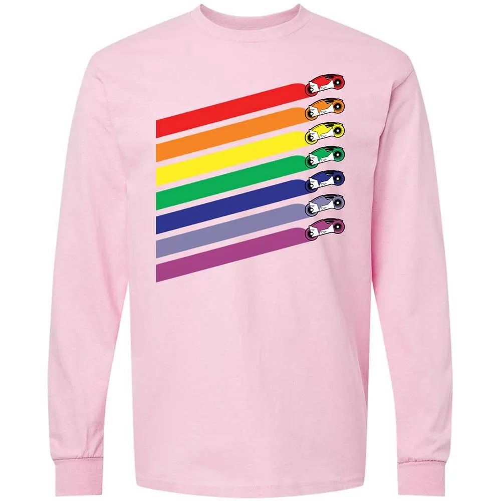 Race The Rainbow - Light Pink - 16