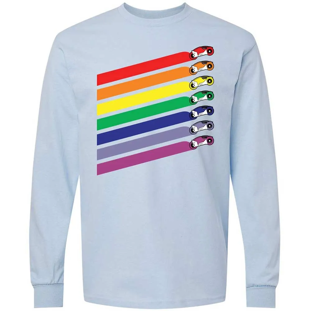 Race The Rainbow - Light Blue - 18