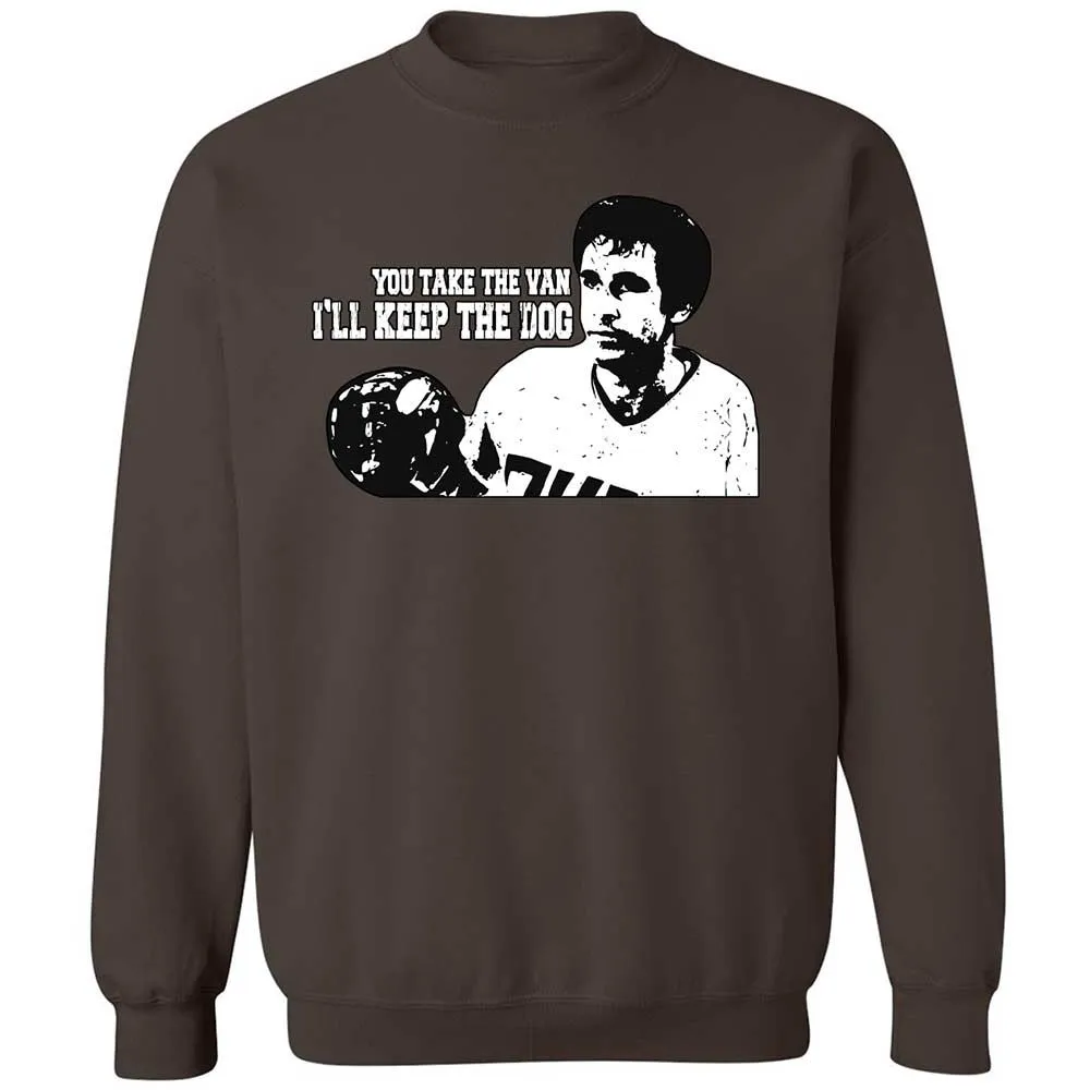 Classic Unisex Sweatshirt - 9CFVFNBT - Dark Chocolate - 4