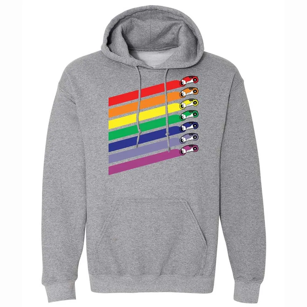Race The Rainbow - Graphite Heather - 4