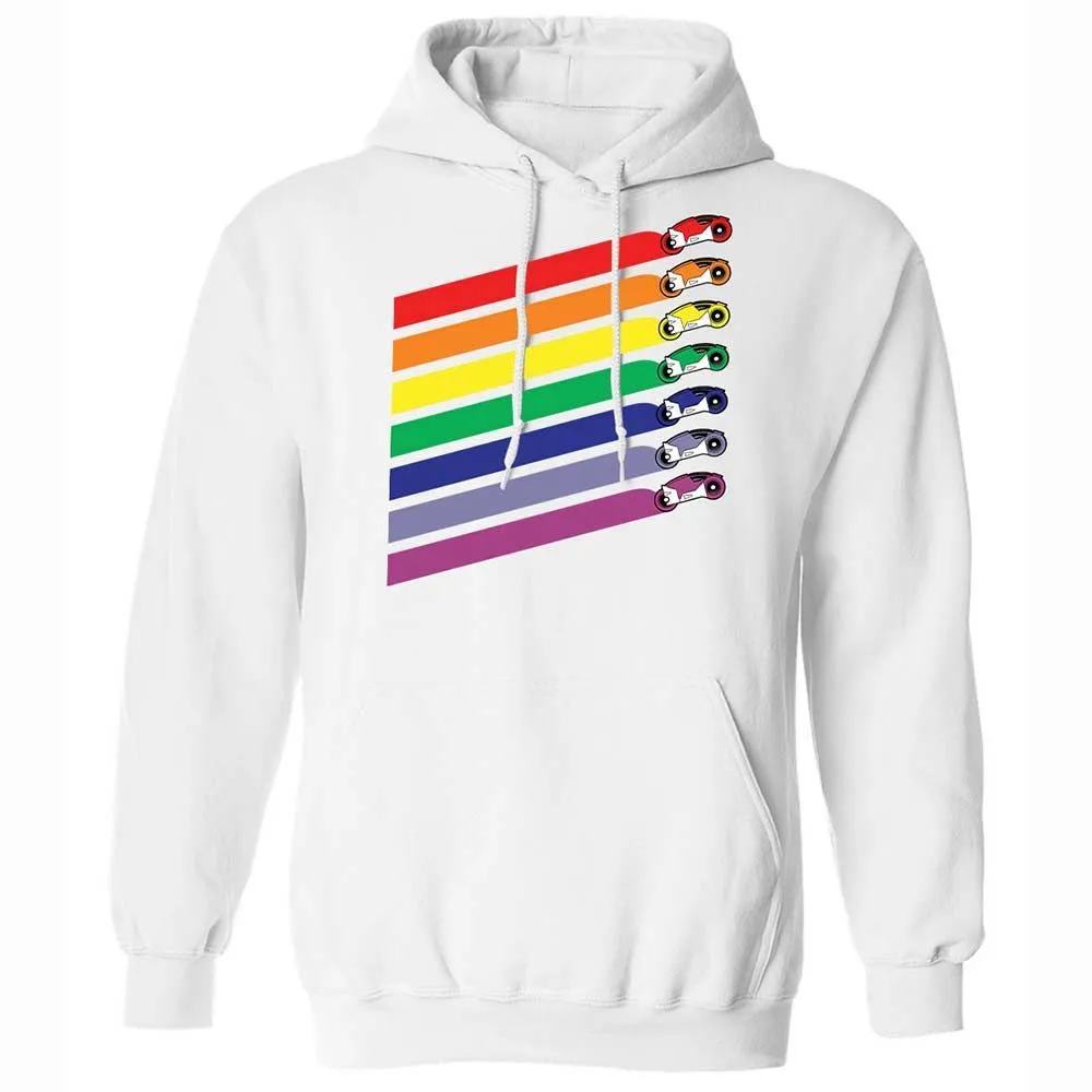 Race The Rainbow - White - 20