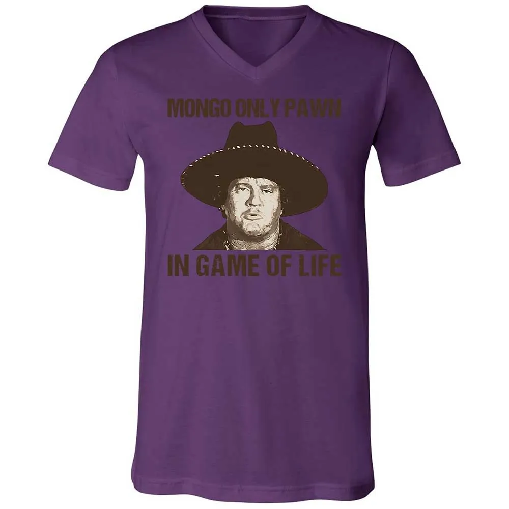 Unisex V-Neck T-Shirt - 4VXKVZV9 - Team Purple - 10
