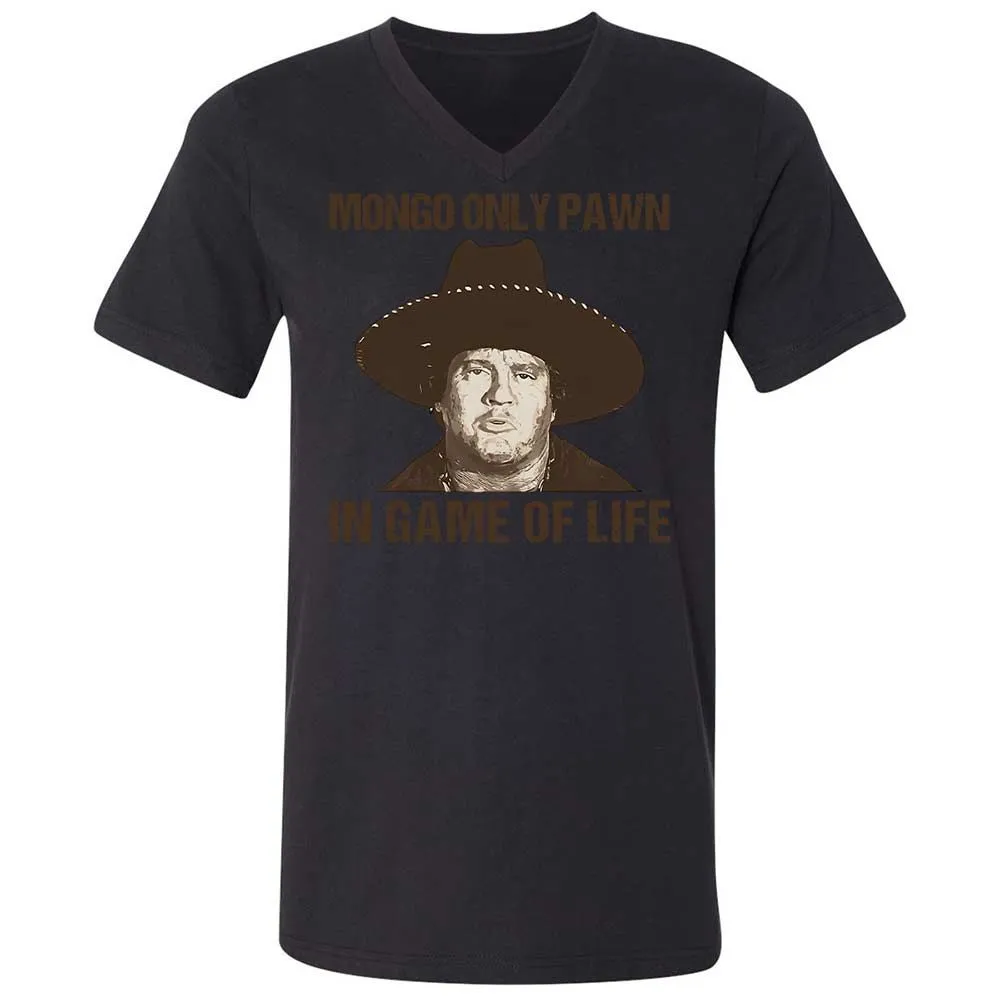 Unisex V-Neck T-Shirt - 4VXKVZV9 - Black - 11