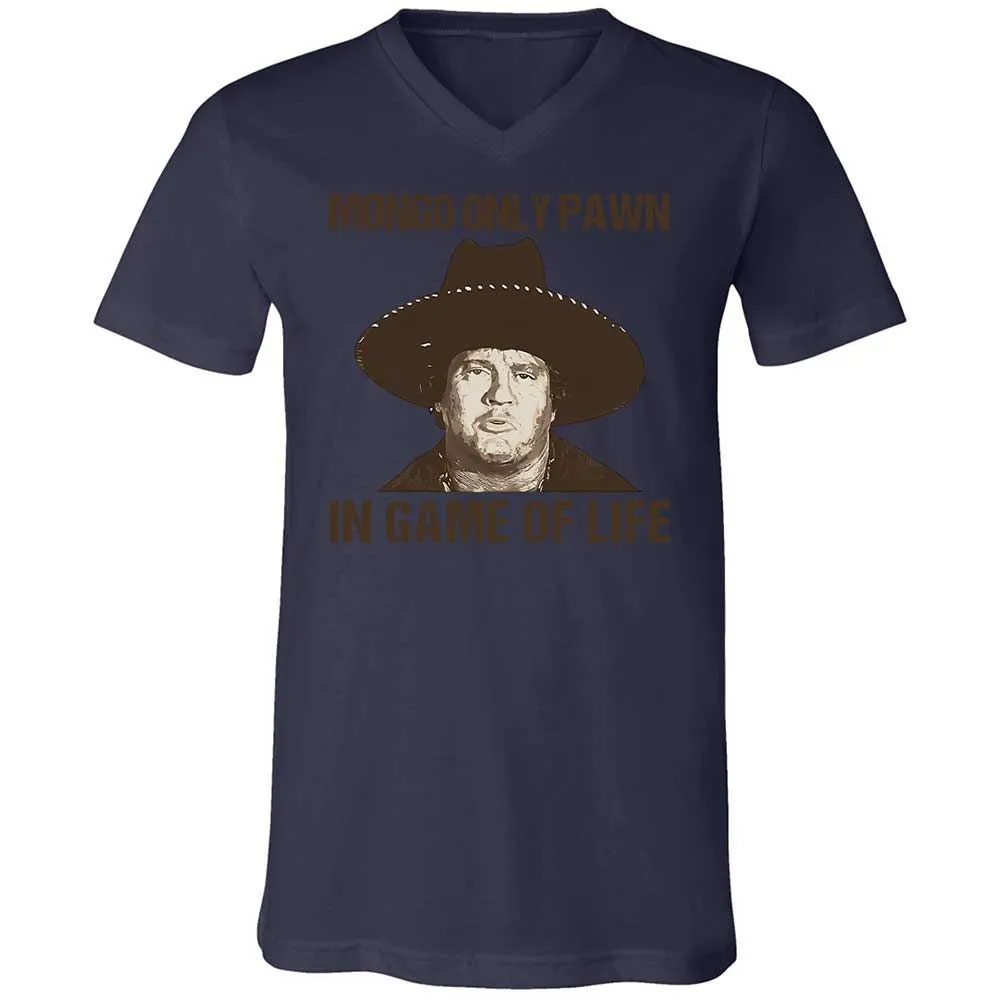Unisex V-Neck T-Shirt - 4VXKVZV9 - Navy - 12