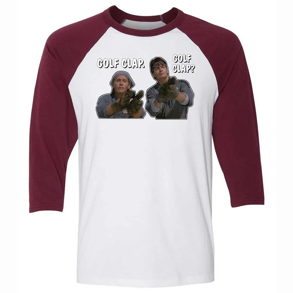 Unisex 3/4 Baseball Tee - 299WJHZN - White/Maroon - 7