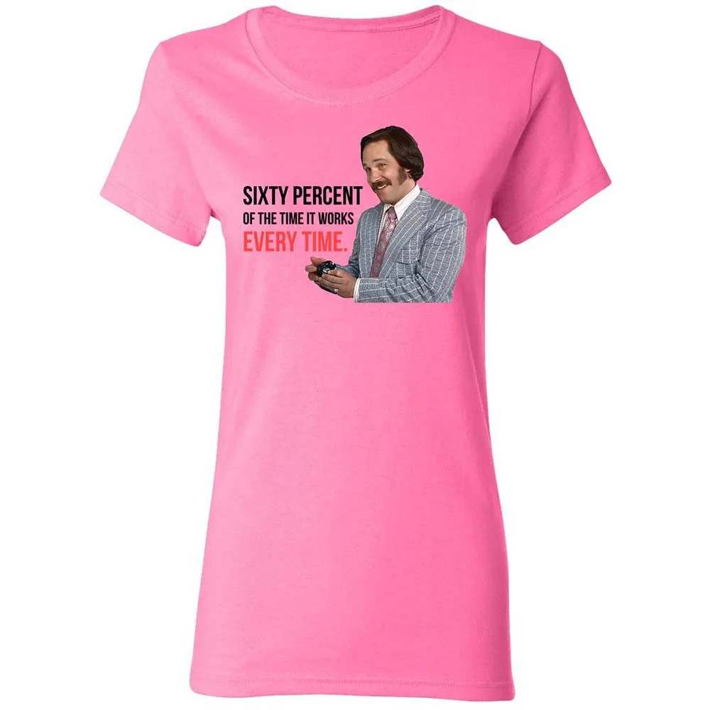 Women's T-Shirt - WJU5VHX5 - Azalea - 4