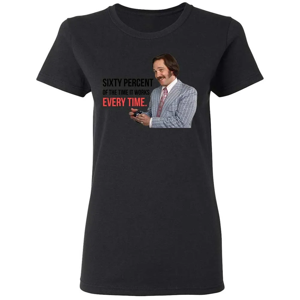Women's T-Shirt - WJU5VHX5 - Black - 13