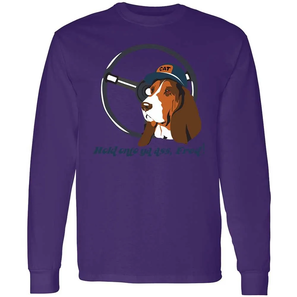 Long Sleeve T-Shirt - 48RXB5ZT - Purple - 9