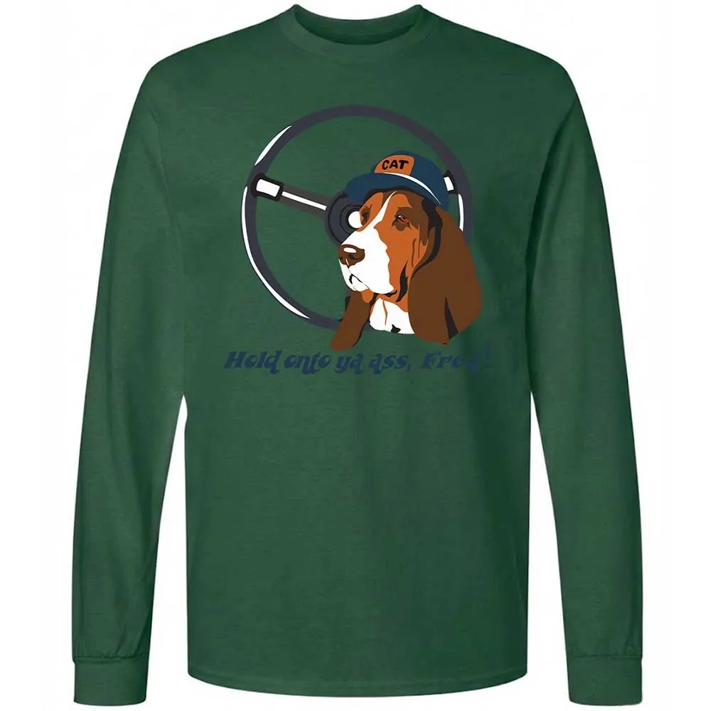 Long Sleeve T-Shirt - 48RXB5ZT - Forest Green - 14