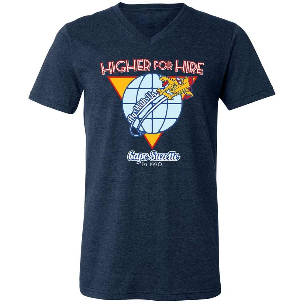 Higher For Hire - Heather Navy - 3