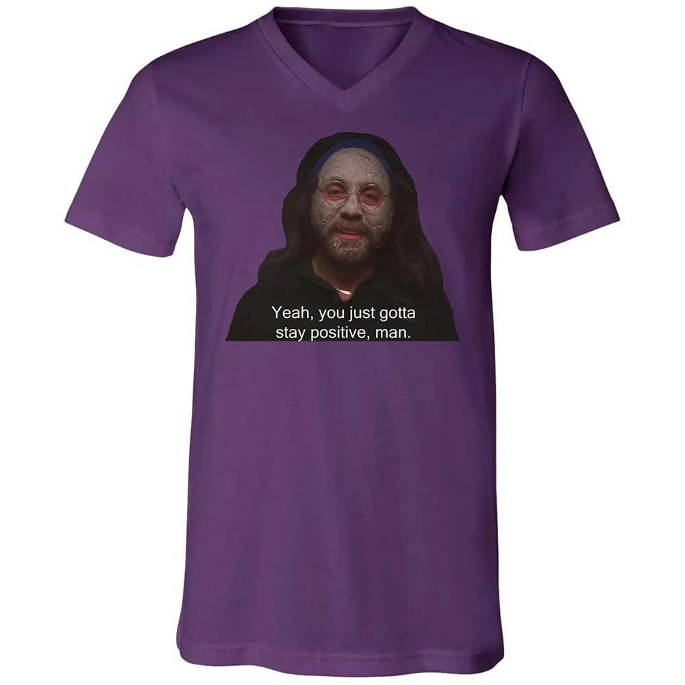 Unisex V-Neck T-Shirt - 9JN31XSN - Team Purple - 10