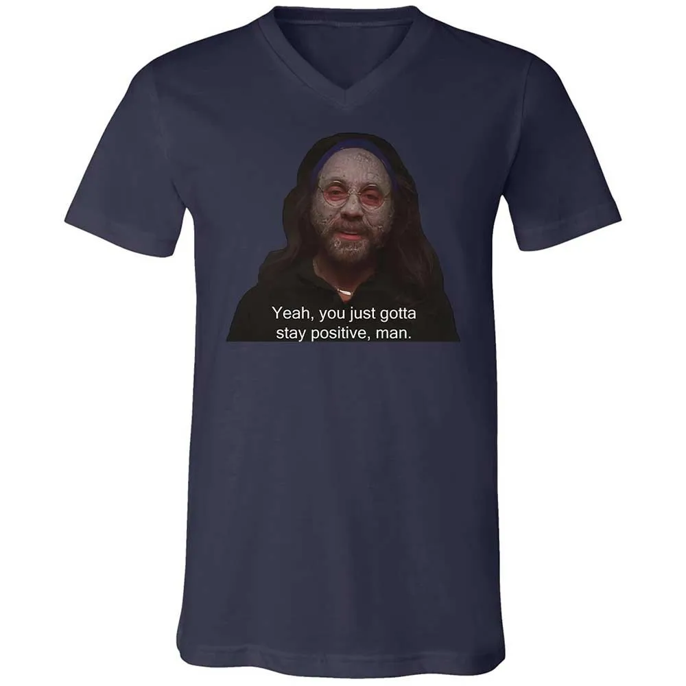 Unisex V-Neck T-Shirt - 9JN31XSN - Navy - 12