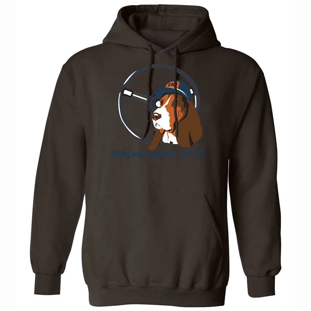 Classic Unisex Hoodie - AVB93YJL - Dark Chocolate - 18