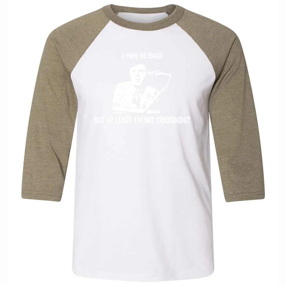 Unisex 3/4 Baseball Tee - S728VUK4 - White/Heather Olive - 4