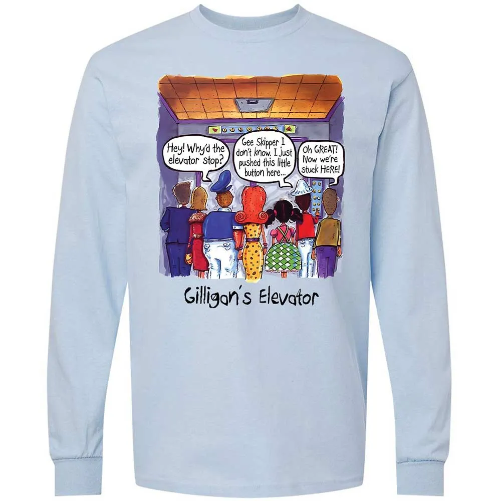 Long Sleeve T-Shirt - XKXZQP6R - Light Blue - 4