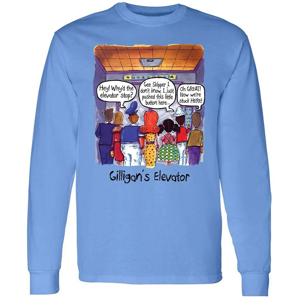 Long Sleeve T-Shirt - XKXZQP6R - Carolina Blue - 5