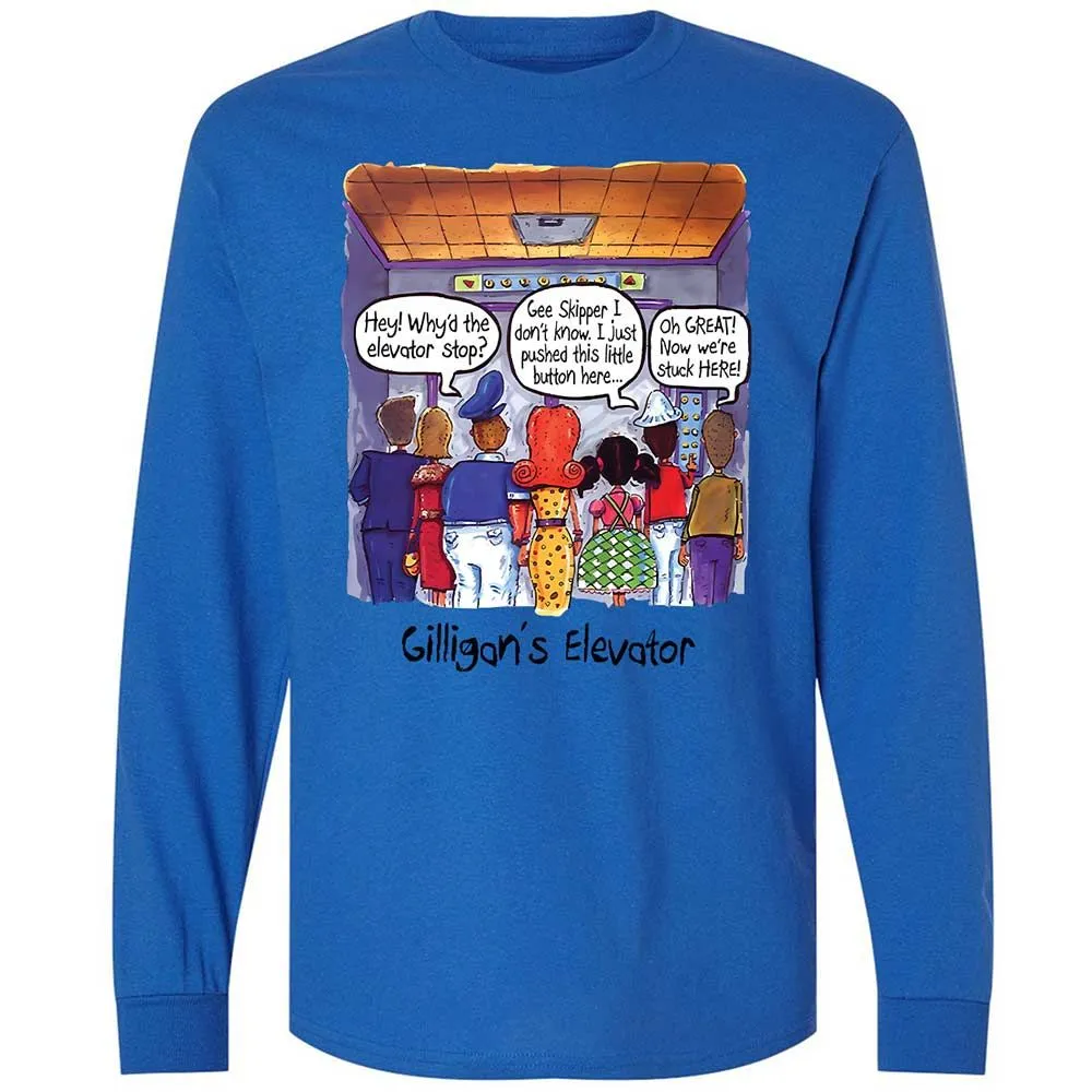 Long Sleeve T-Shirt - XKXZQP6R - Royal - 7