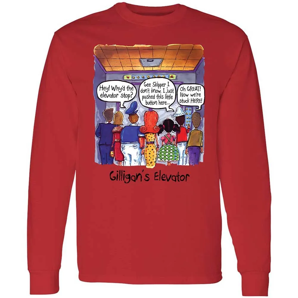 Long Sleeve T-Shirt - XKXZQP6R - Red - 8
