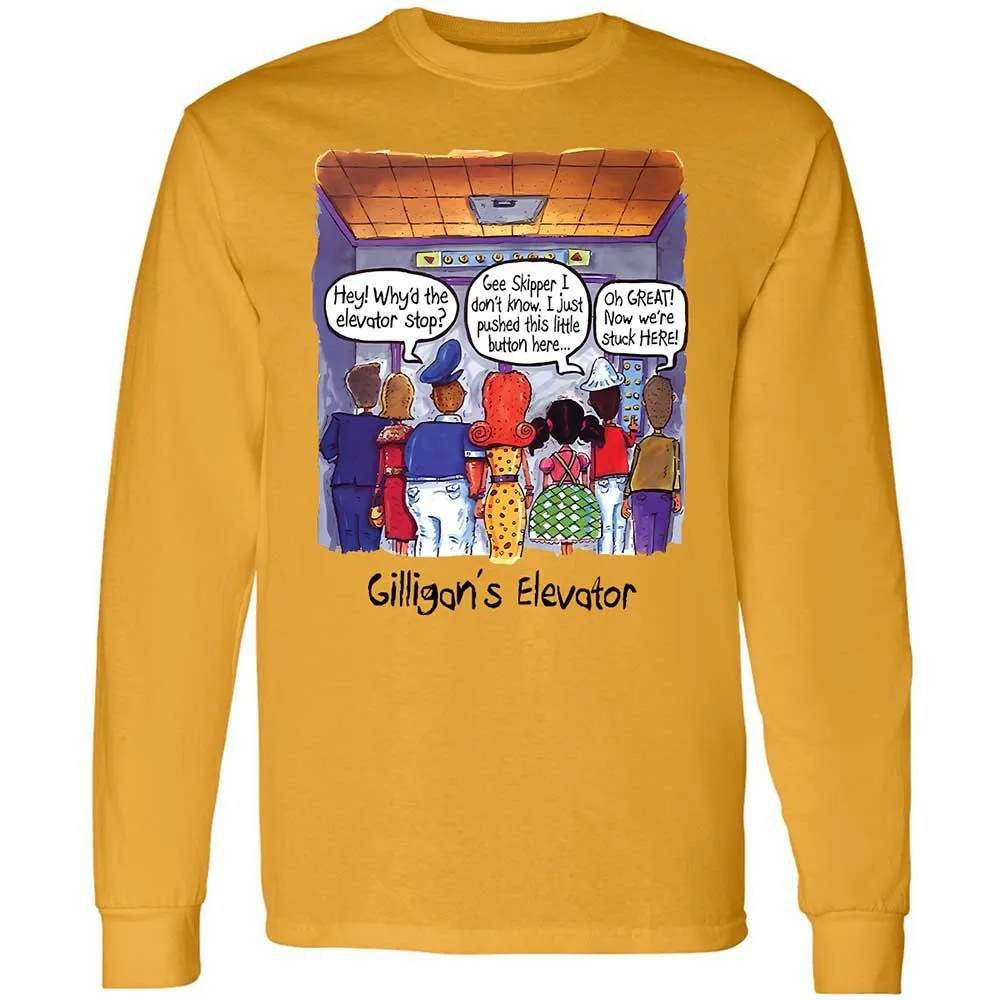 Long Sleeve T-Shirt - XKXZQP6R - Gold - 10