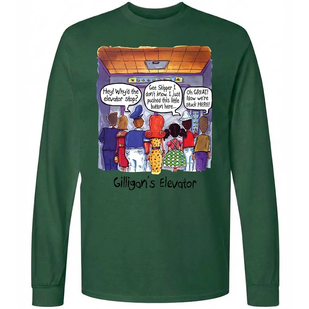 Long Sleeve T-Shirt - XKXZQP6R - Forest Green - 14