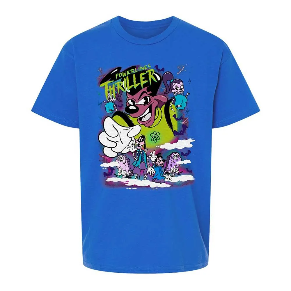 Vintage Pop Cartoon Horror Mashup - Royal - 4
