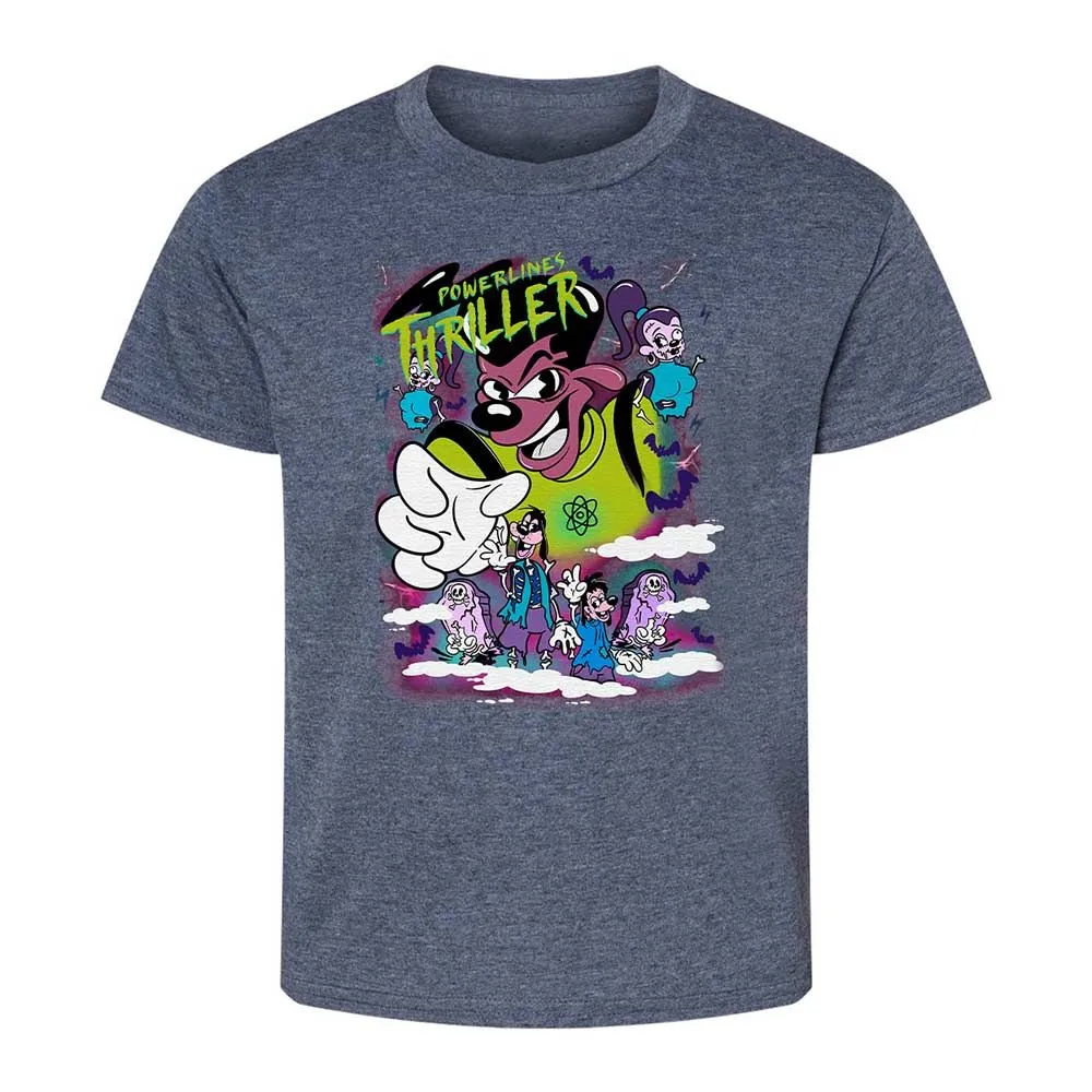Vintage Pop Cartoon Horror Mashup - Heather Navy - 9