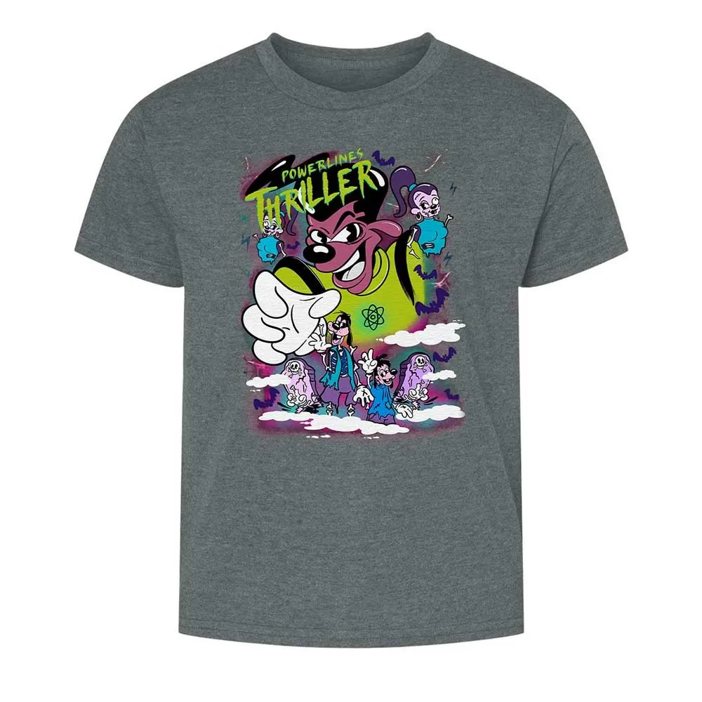 Vintage Pop Cartoon Horror Mashup - Dark Heather - 10