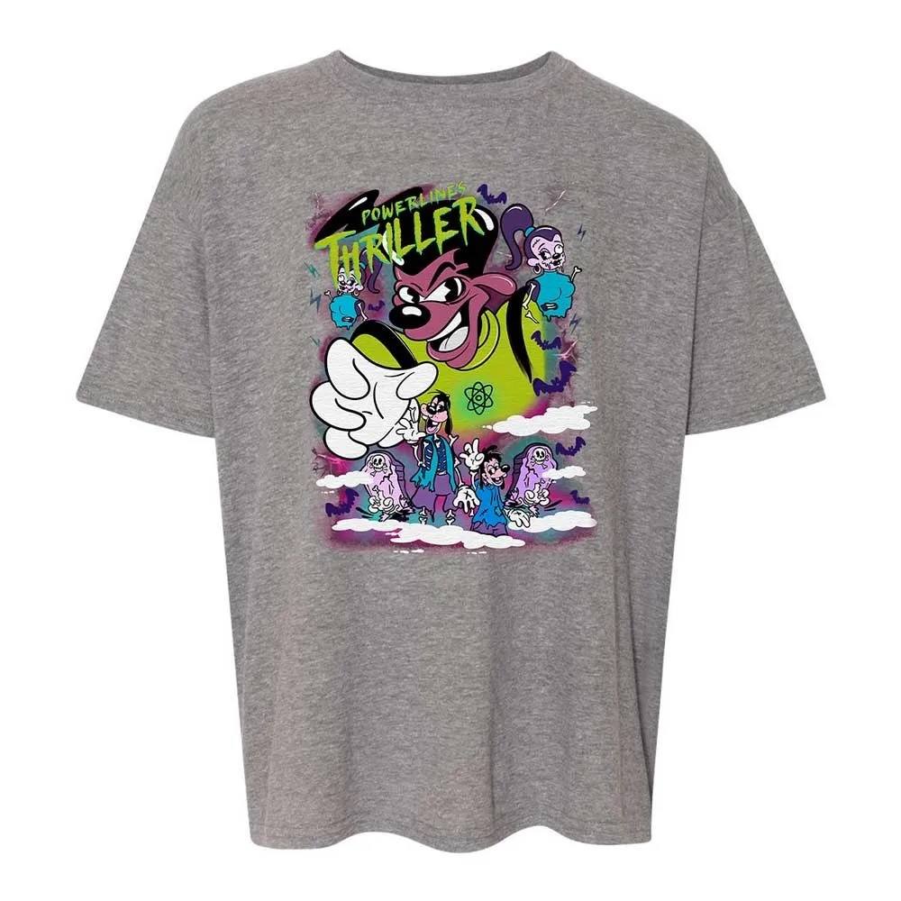 Vintage Pop Cartoon Horror Mashup - Graphite Heather - 12
