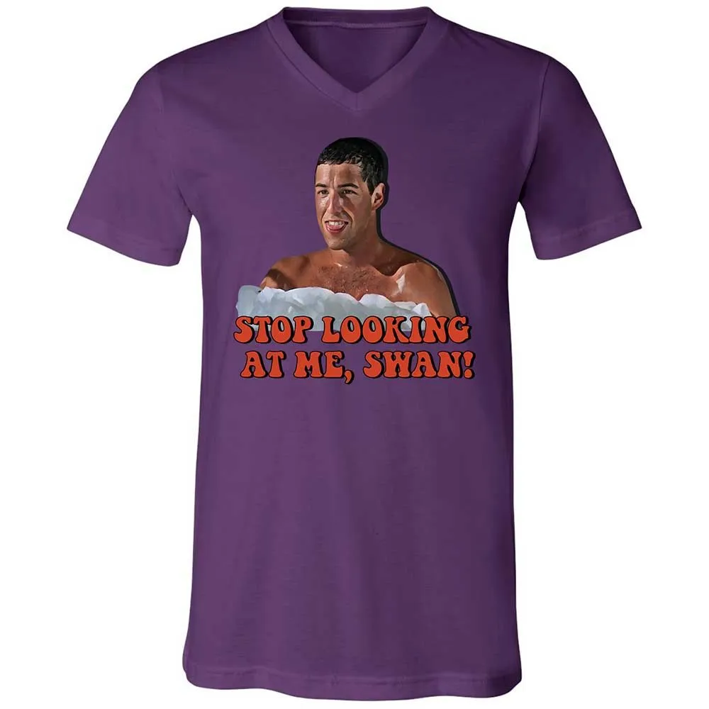 Unisex V-Neck T-Shirt - HS8KDUMF - Team Purple - 10