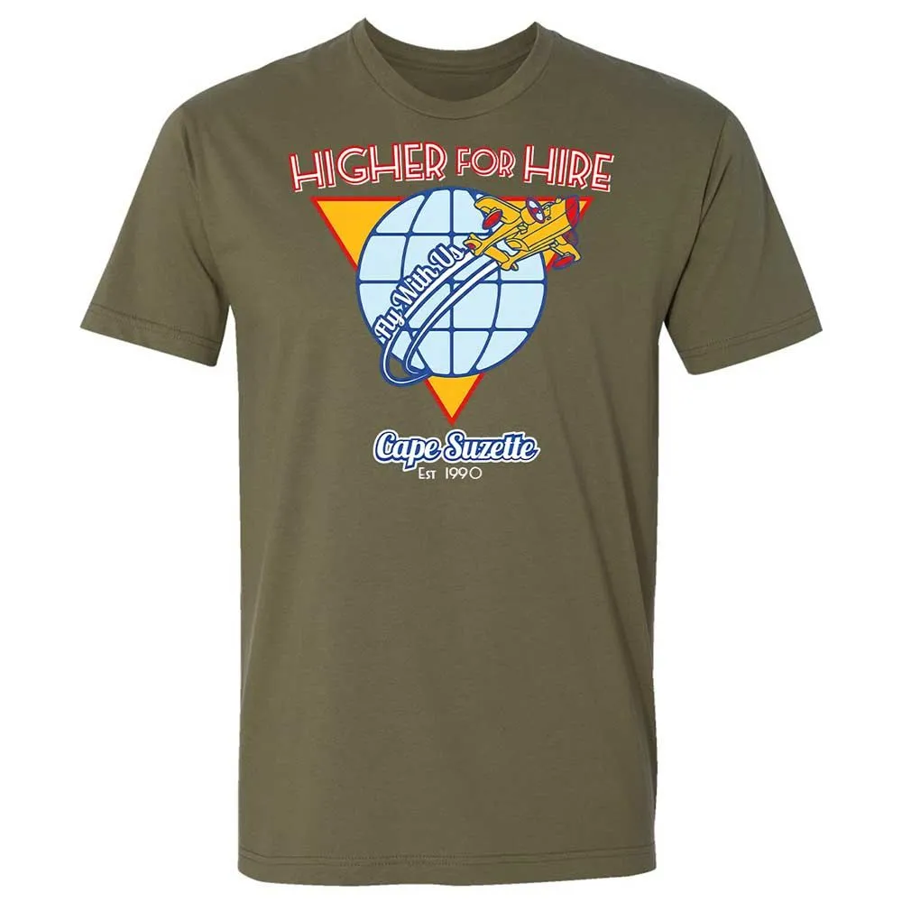 Higher For Hire - Military Green - 8