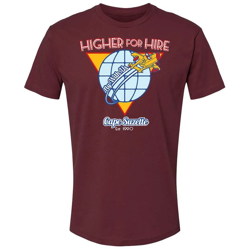 Higher For Hire - Maroon - 10