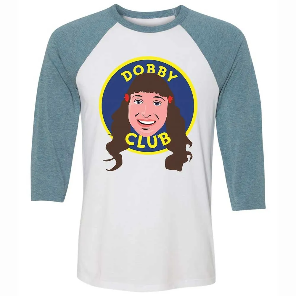 Unisex 3/4 Baseball Tee - D7WKA29V - White/Denim - 3