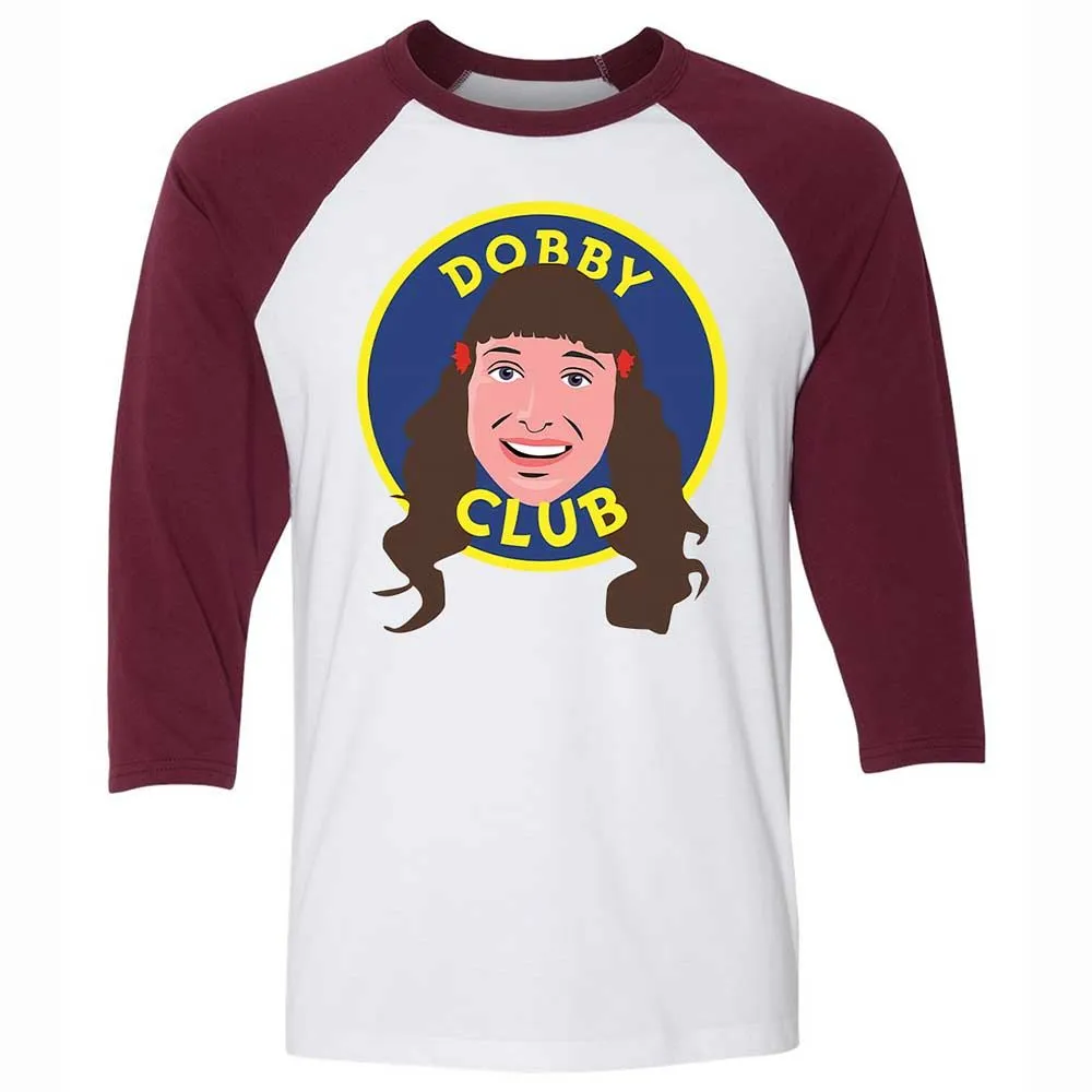 Unisex 3/4 Baseball Tee - D7WKA29V - White/Maroon - 7