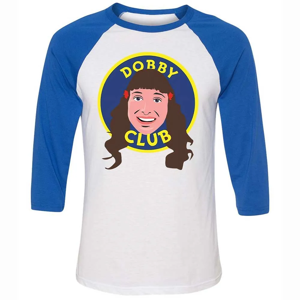 Unisex 3/4 Baseball Tee - D7WKA29V - White/True Royal - 10