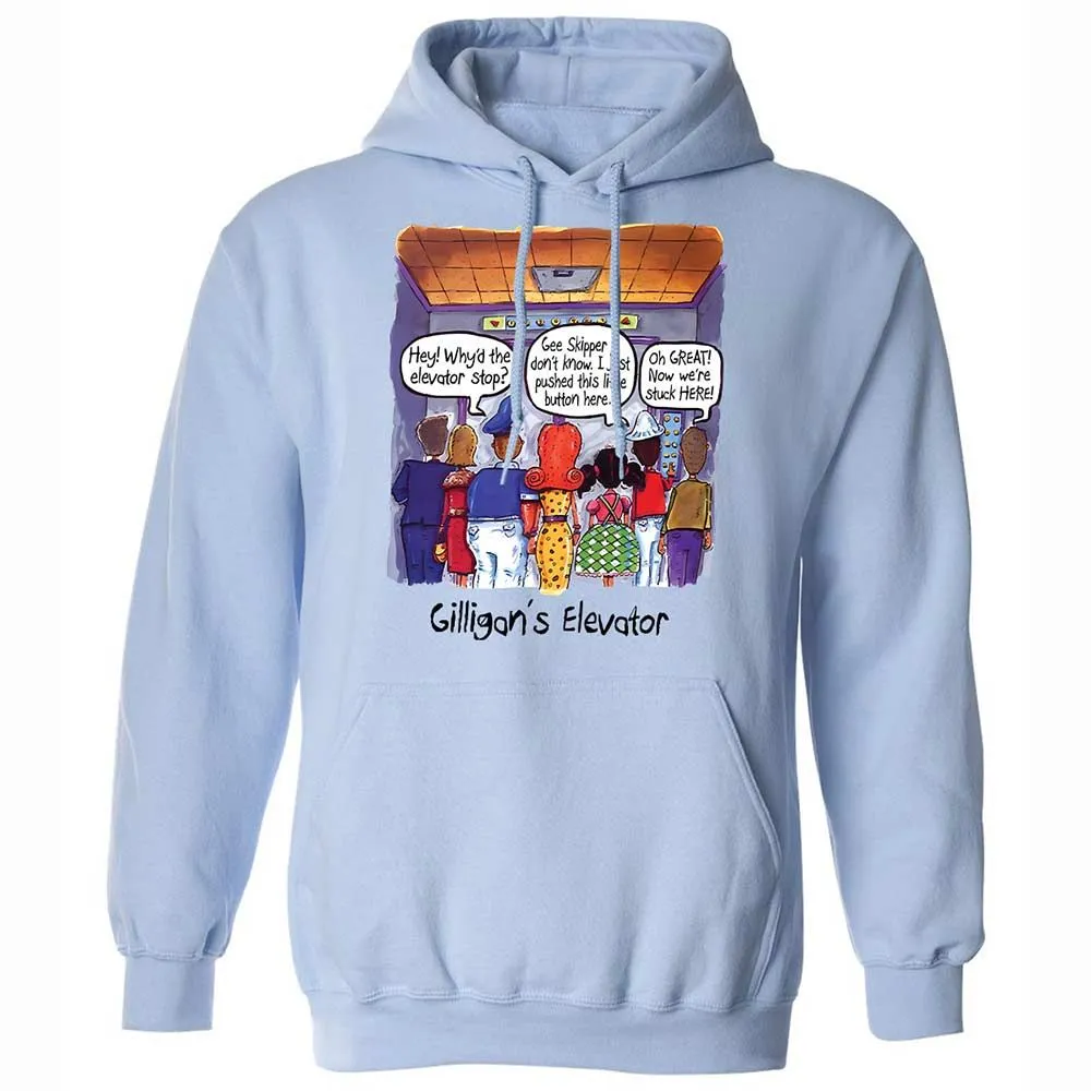 Classic Unisex Hoodie - UXXTQTVH - Light Blue - 5