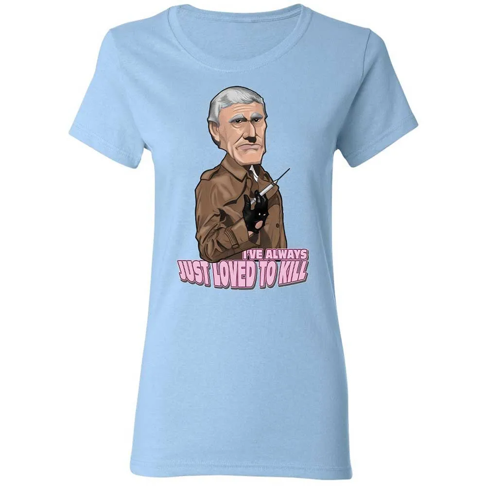 Women's T-Shirt - 8TXKZYLV - Light Blue - 6