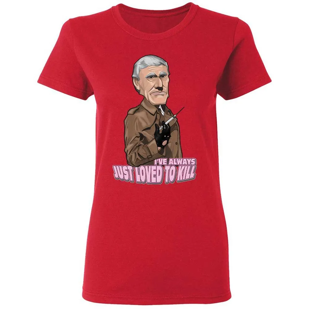 Women's T-Shirt - 8TXKZYLV - Red - 9