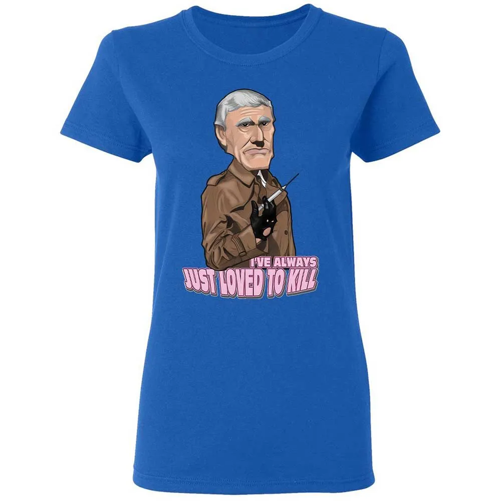 Women's T-Shirt - 8TXKZYLV - Royal - 10