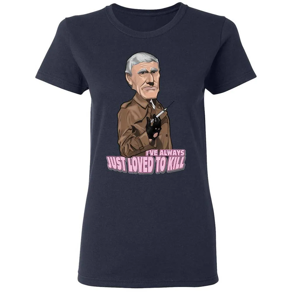Women's T-Shirt - 8TXKZYLV - Navy - 14