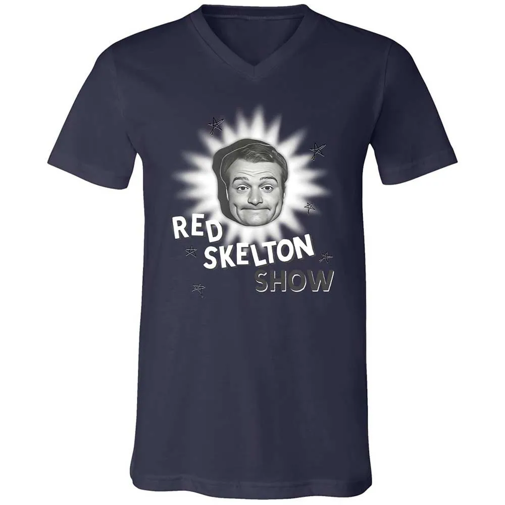 Unisex V-Neck T-Shirt - 564FDXTV - Navy - 2