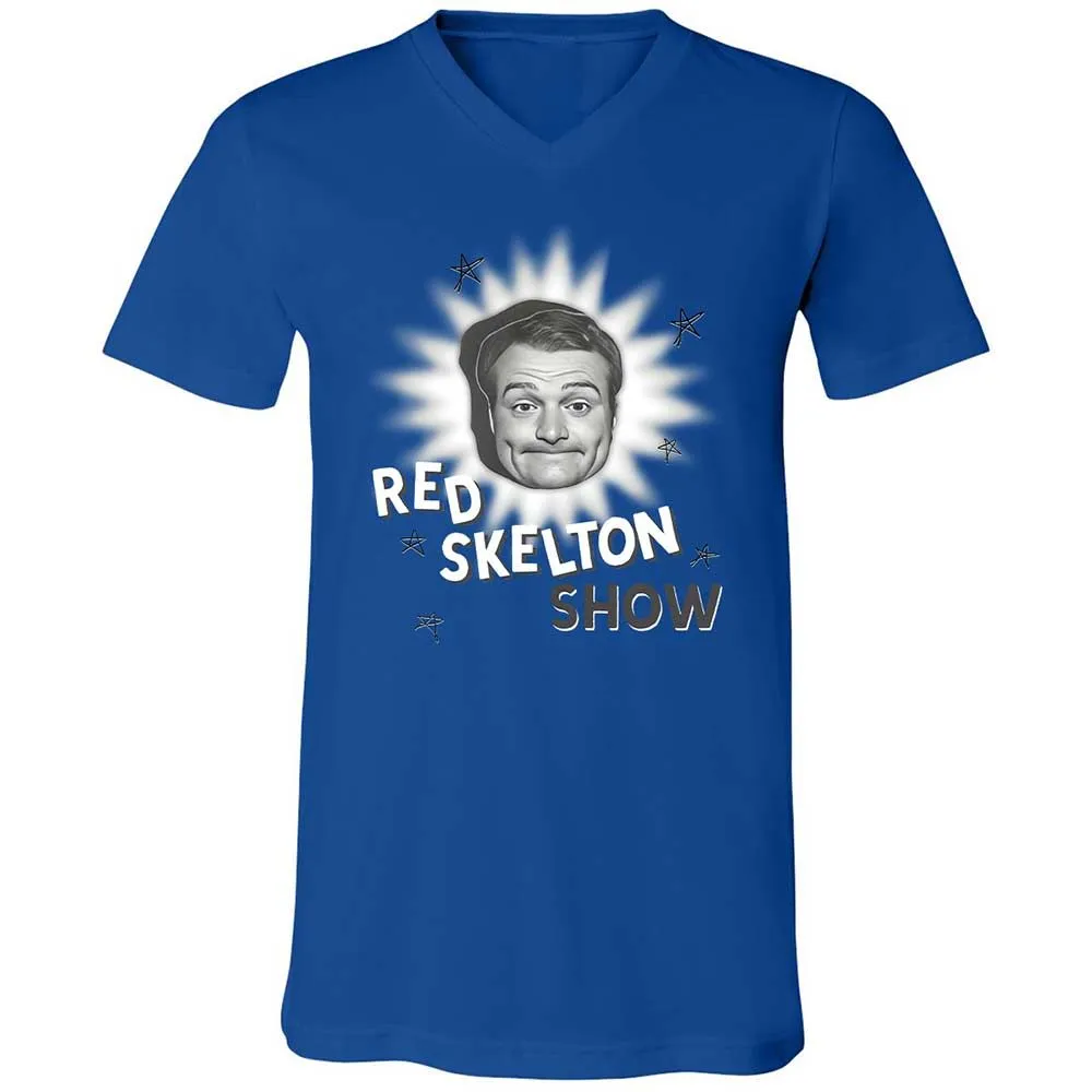 Unisex V-Neck T-Shirt - 564FDXTV - True Royal - 4