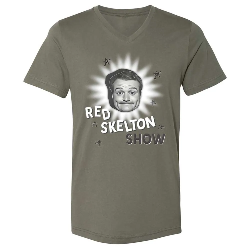Unisex V-Neck T-Shirt - 564FDXTV - Military Green - 11