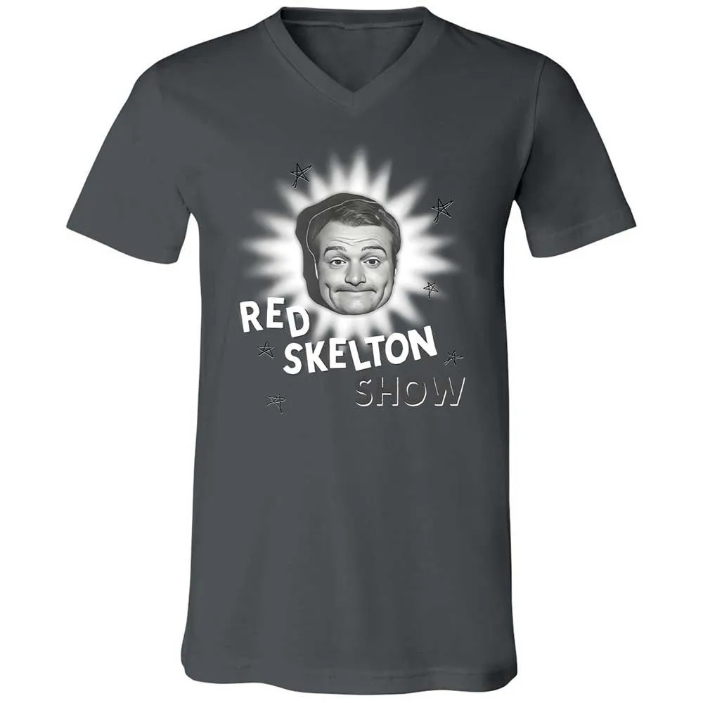Unisex V-Neck T-Shirt - 564FDXTV - Asphalt - 13